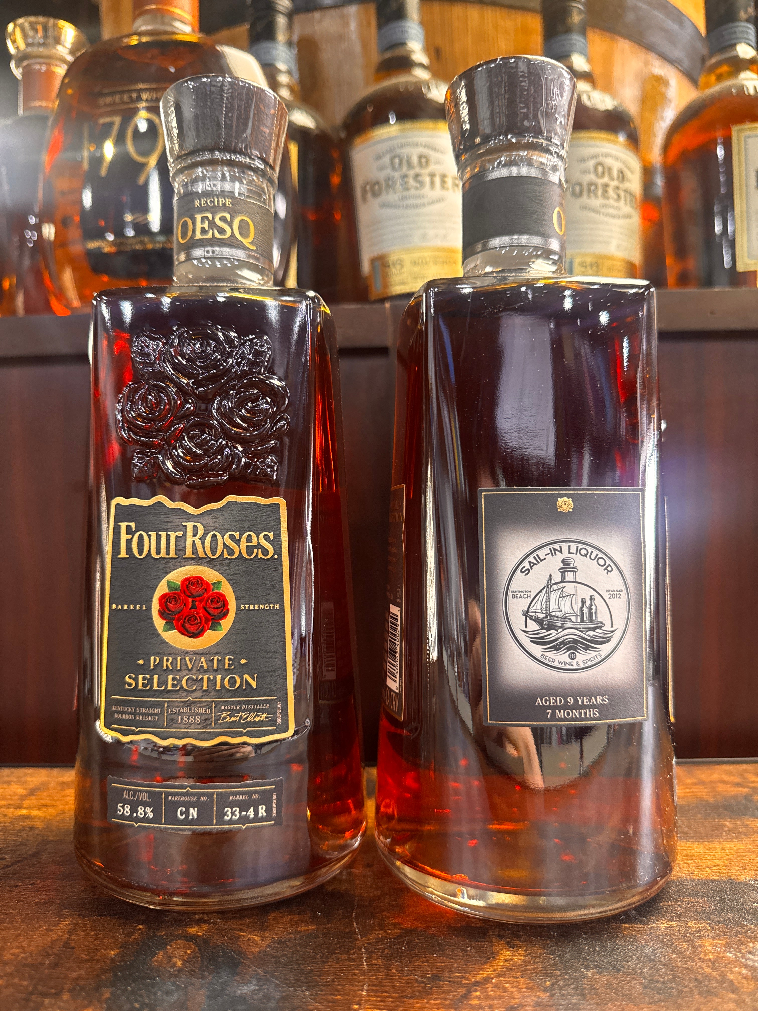 Four Roses Private Selection OESQ – 9 Year Barrel Strength | Sail