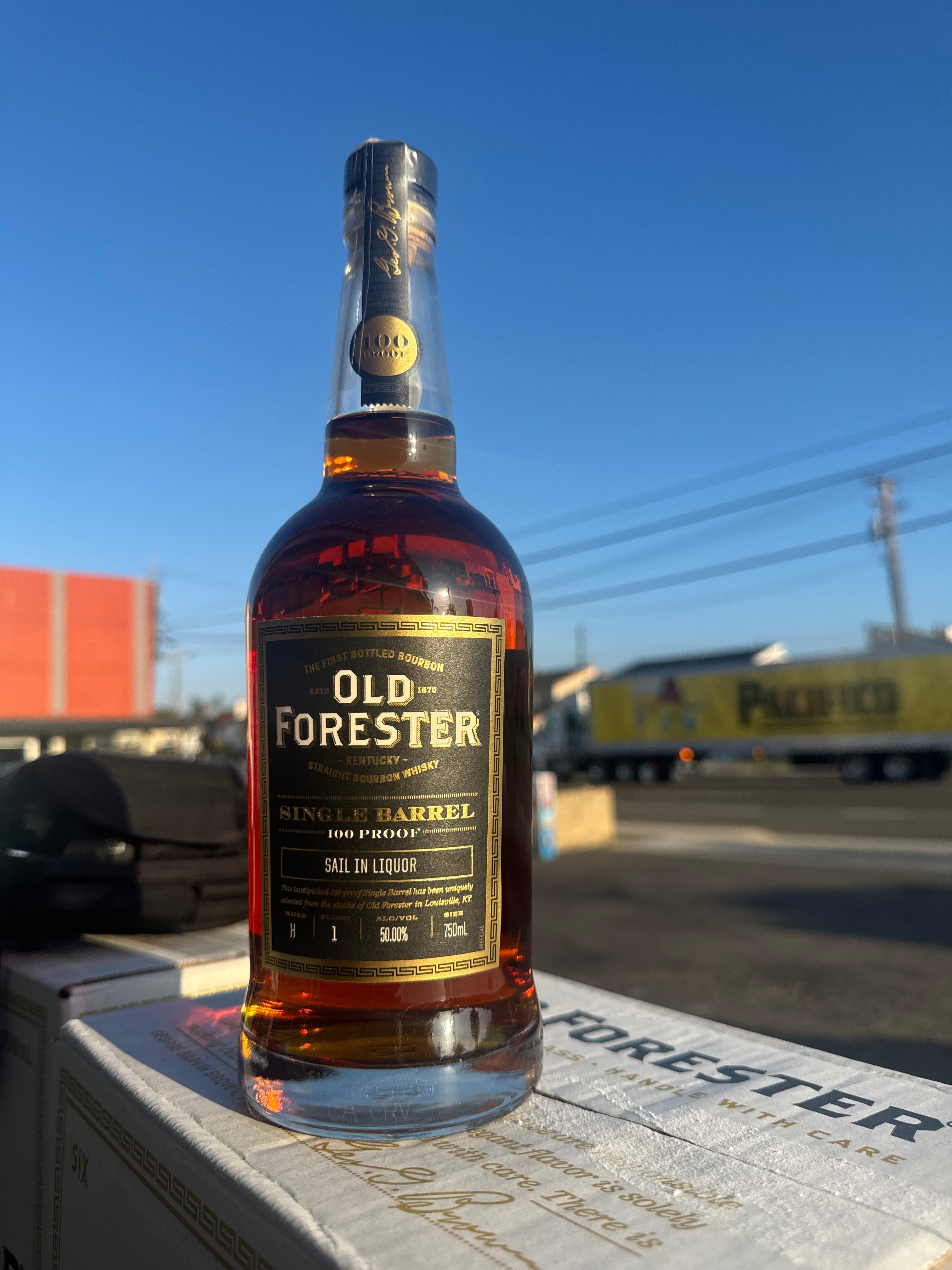 【未開栓】OLD FORESTER 750ml ウイスキー 古酒 Old Forester Kentucky Straight Bourbon Whiskey 1924 - 750 Ml