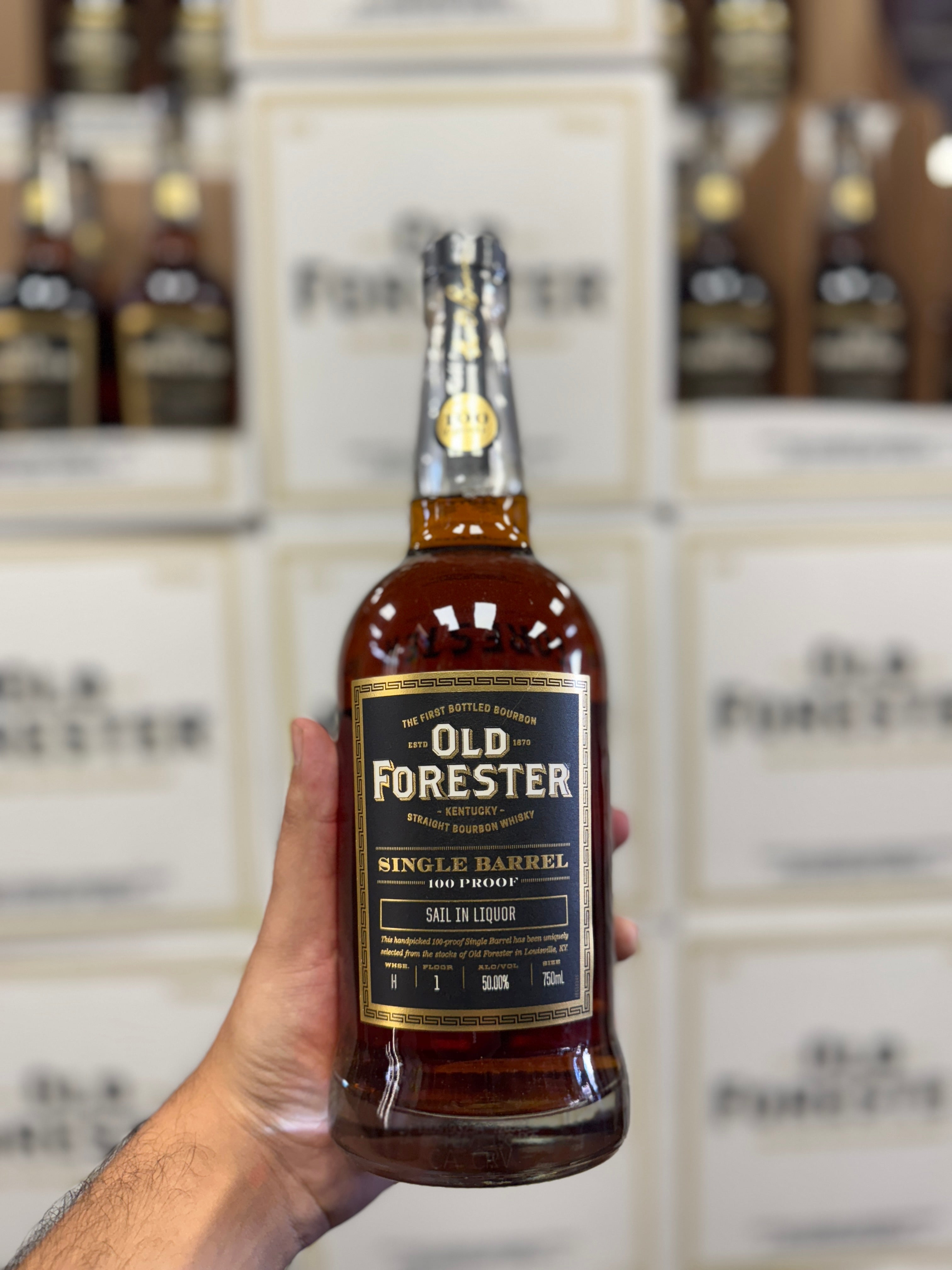 Old Forester 100 Proof Store Pick “Ozzy” – Sail In Market